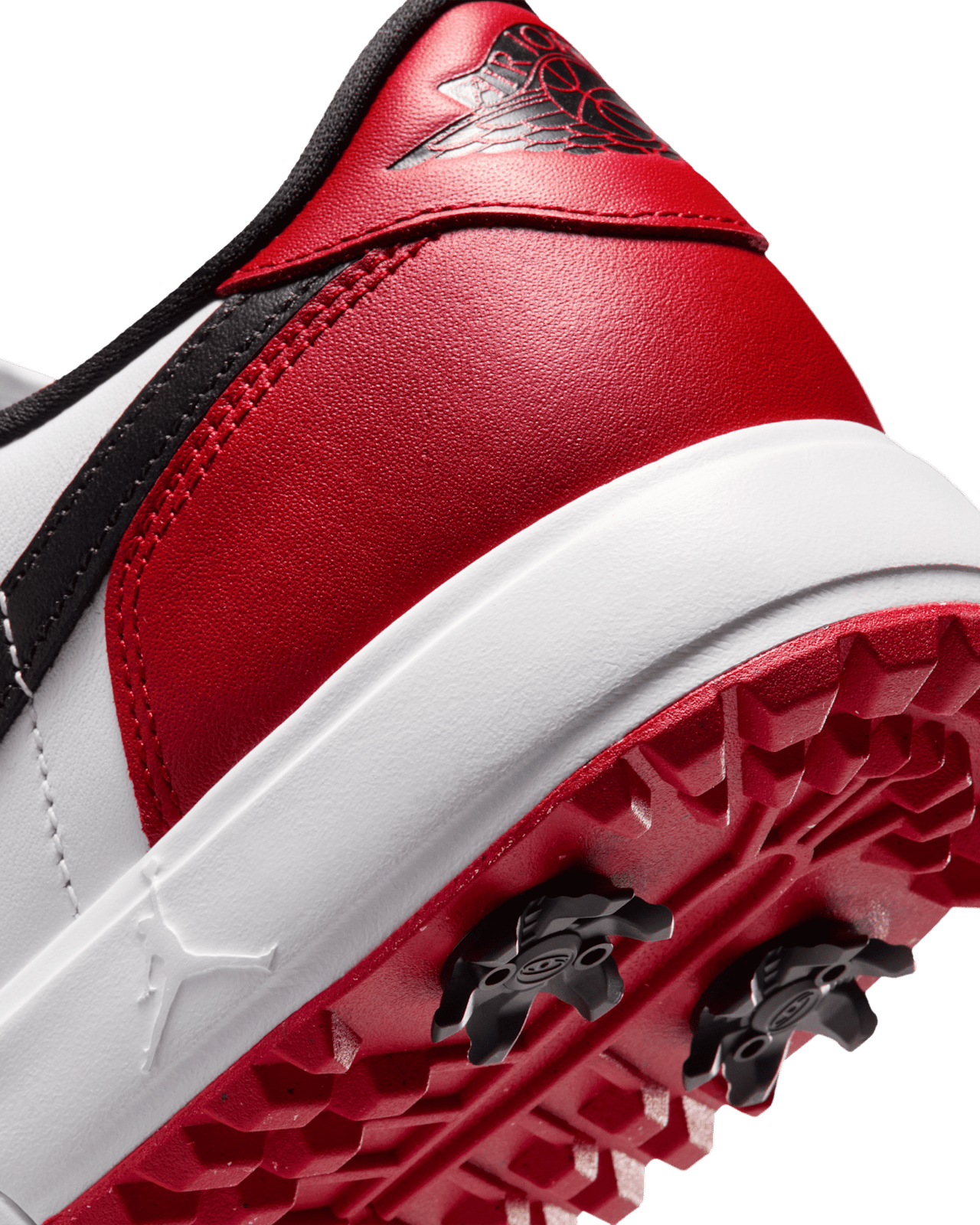 NIKE公式】エア ジョーダン 1 LOW G スパイク 'Varsity Red and White
